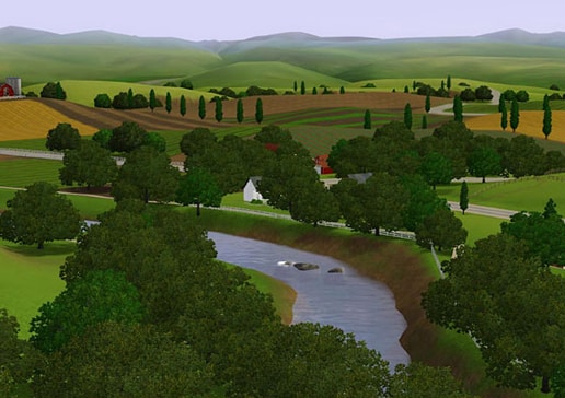 The Sims 3 Dlc 22riverview Town22